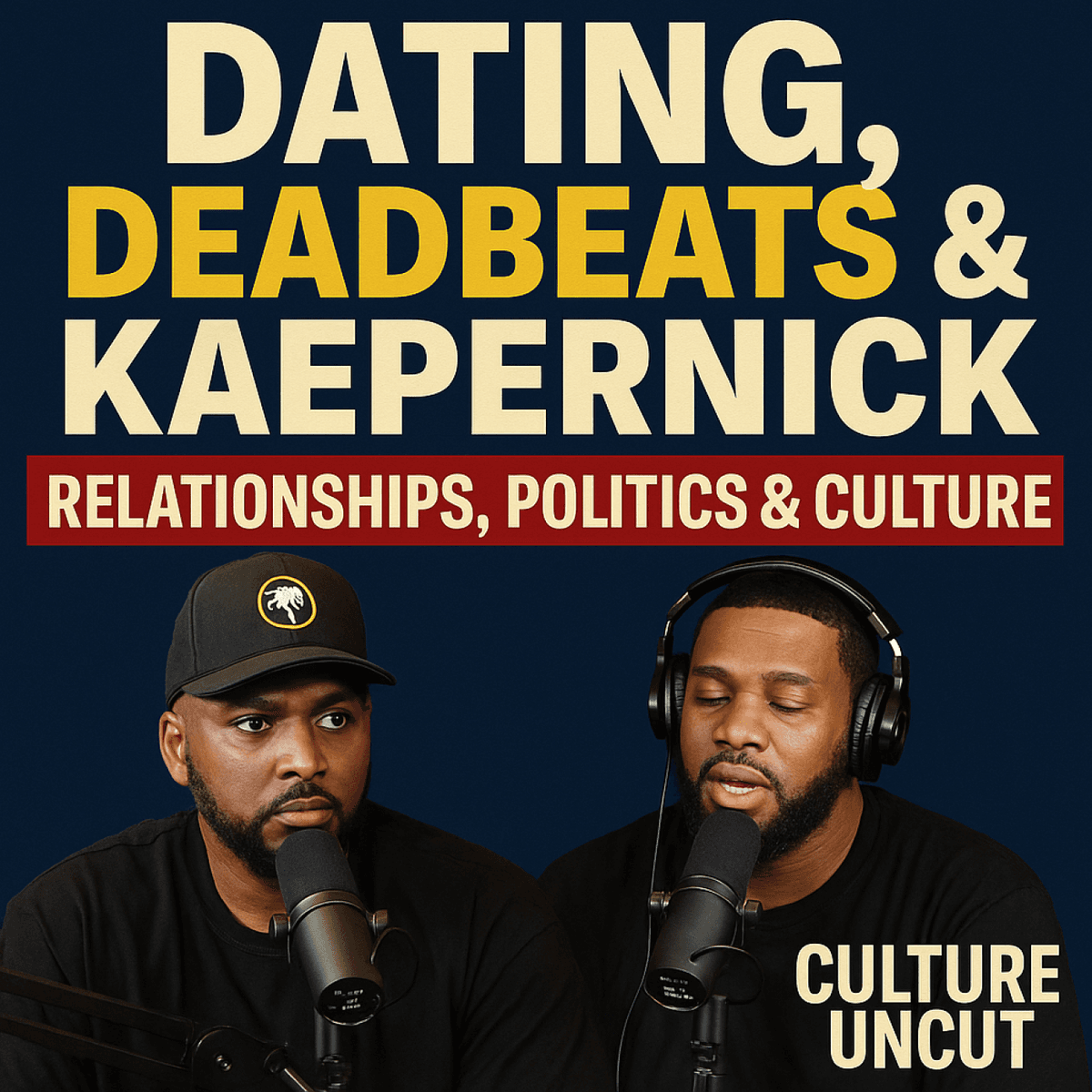 Misogyny, Parenting & Political Plays: From Dating Struggles to Kaepernick's Echo - Culture Uncut Podcast cover