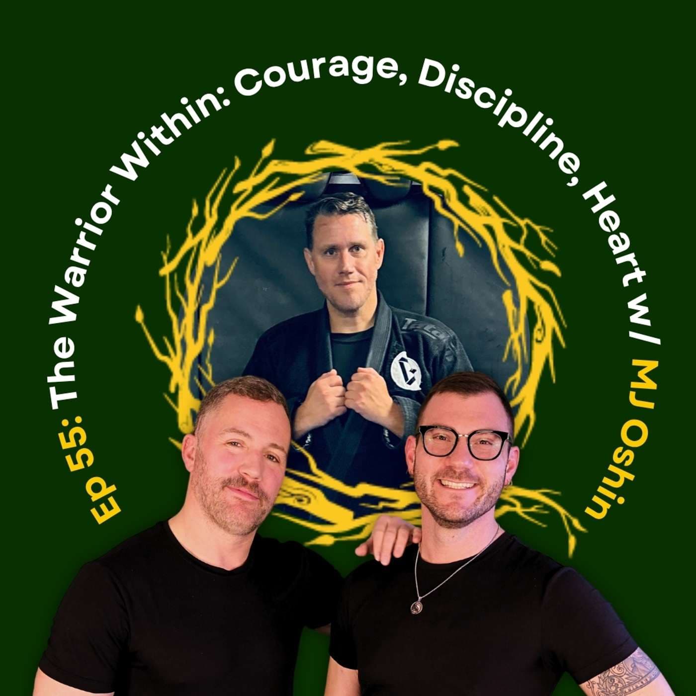 The Warrior Within: Courage, Discipline, and Heart with MJ Oshin — The Circle: The Queer Men's Embodiment Podcast cover