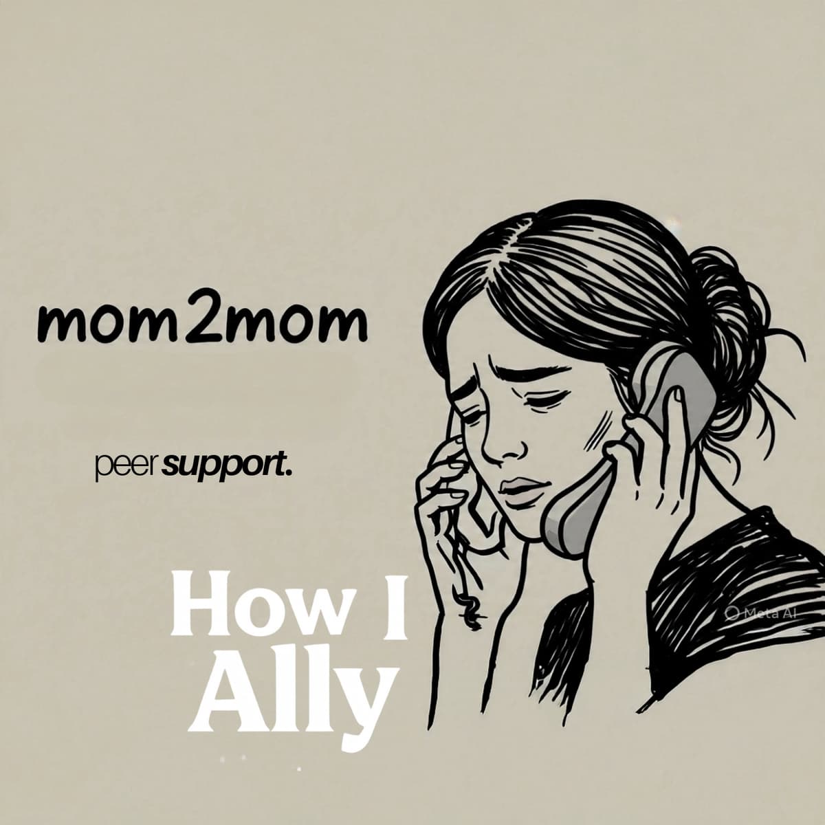 When the Village Shrinks: The Life-Changing Power of Peer Support - How I Ally cover