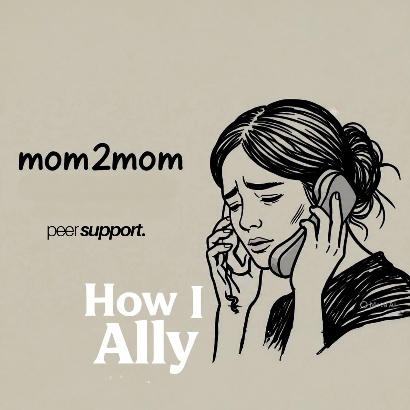 When the Village Shrinks: The Life-Changing Power of Peer Support - How I Ally cover