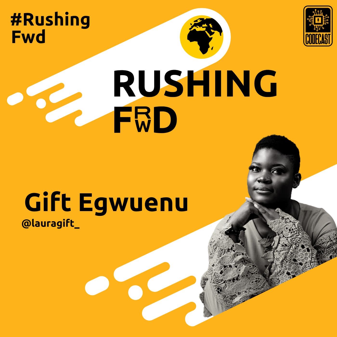 Gift Egweunu: Learning In Public, Self Advocacy and Adulting - Rushing Forward cover