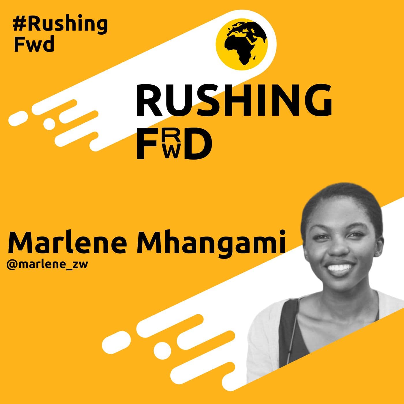 Marlene Mhangami: Communities, Conferences and Living in Africa - Rushing Forward cover