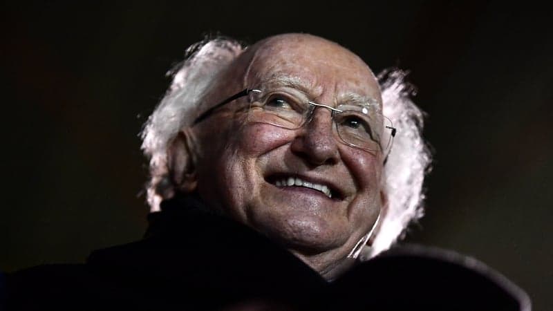 President Michael D. Higgins - Second Captains Saturday cover