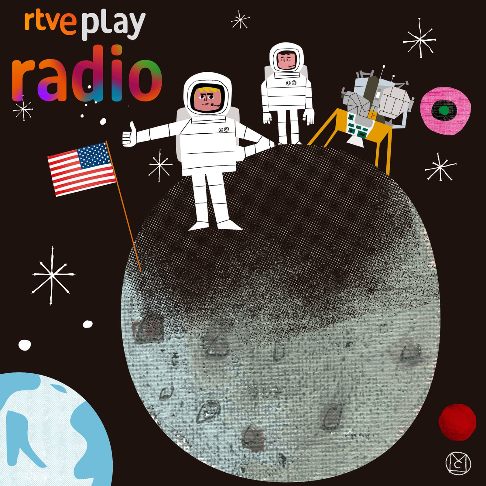 Órbita Laika. El podcast - Capítulo 5: Entonces, ¿fuimos o no fuimos a la Luna? - Órbita Laika. El podcast cover