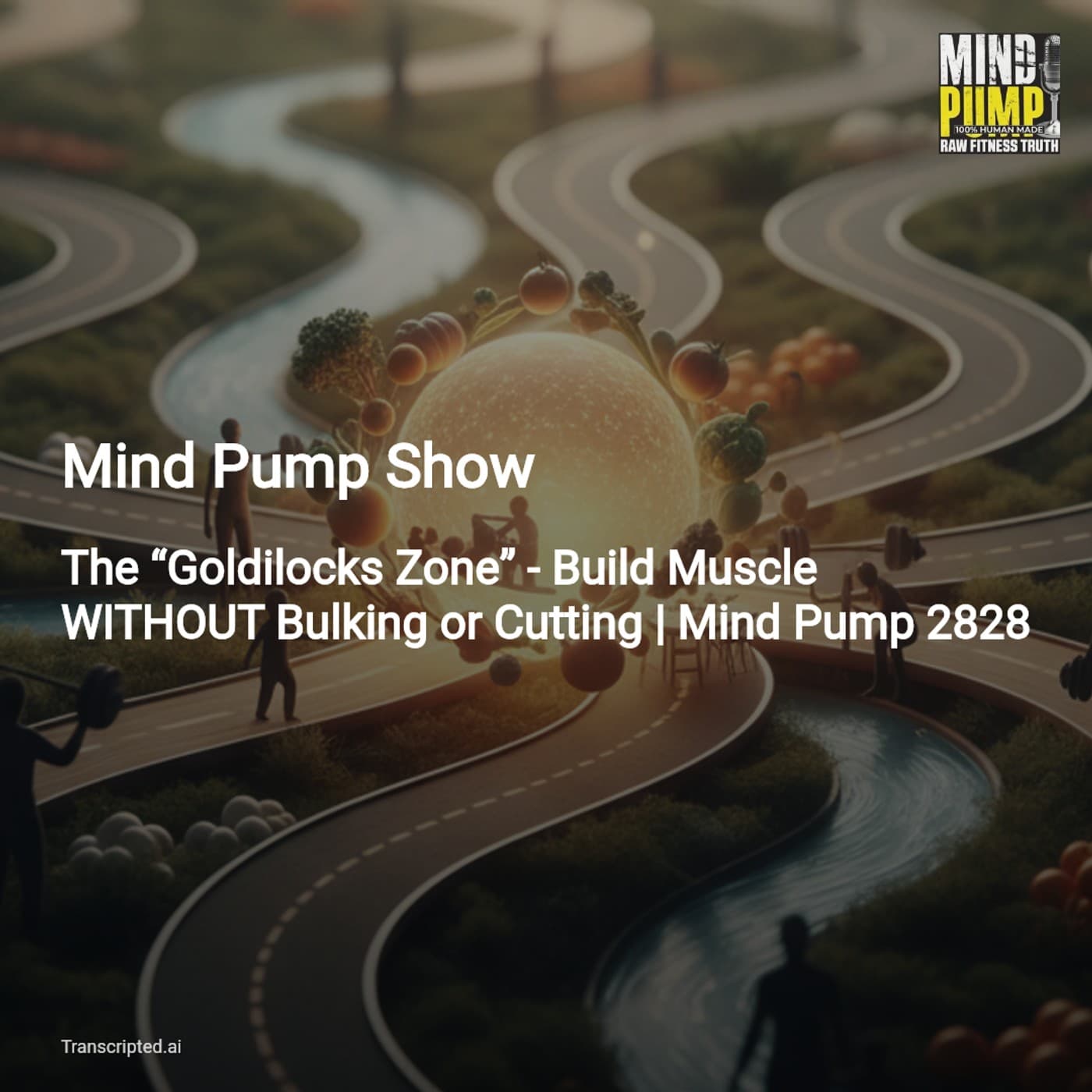 Find Your Fitness Goldilocks Zone — Mind Pump Show (Condensed) - AI Podcast Summaries from Transcripted.ai (VIDEO) cover