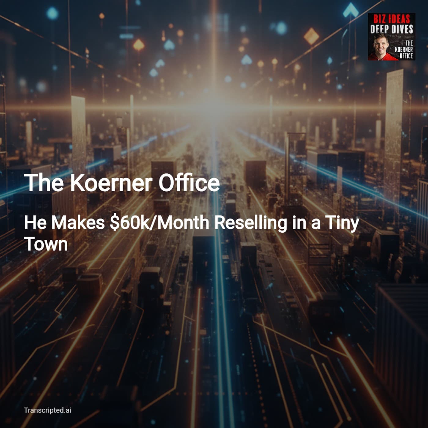 From Layoff to $60K/Month: Reselling Playbook — The Koerner Office - AI Podcast Summaries from Transcripted.ai (VIDEO) cover