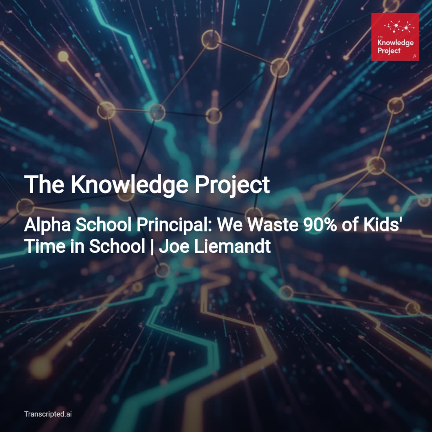 We Waste 90% of Kids' Time — The Knowledge Project with Joe Liemandt - AI Podcast Summaries from Transcripted.ai (VIDEO) cover