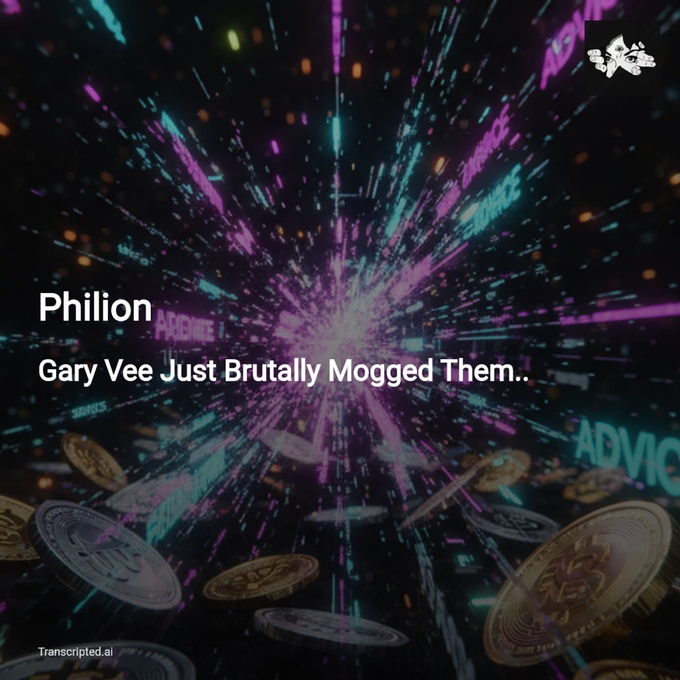 Philion: Gary Vee, AI Comedy & the Fight Between Craft and Attention - AI Podcast Summaries from Transcripted.ai (VIDEO) cover