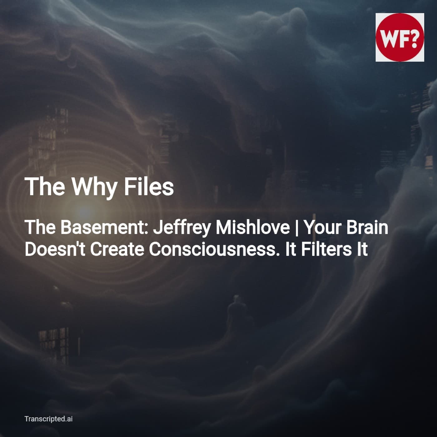 Your Brain as Filter — The Why Files: Jeffrey Mishlove (Condensed) - AI Podcast Summaries from Transcripted.ai (VIDEO) cover