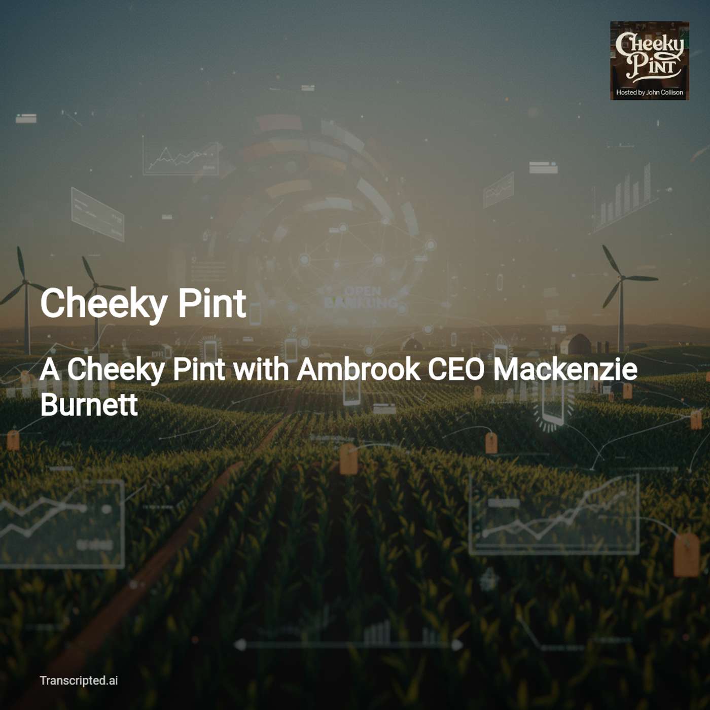 How Ambrook Reinvents Farm Finance — Cheeky Pint - AI Podcast Summaries from Transcripted.ai (VIDEO) cover