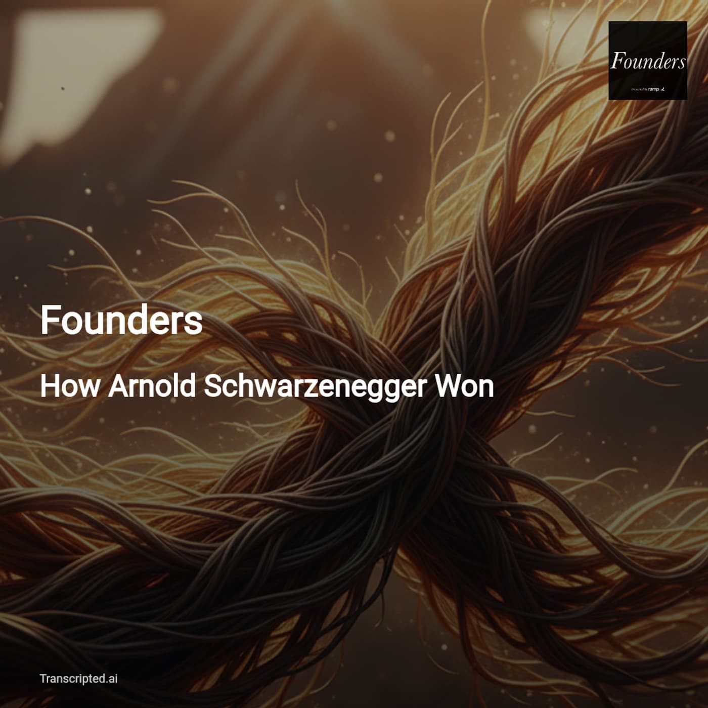 Obsession as Strategy — Founders: How Arnold Schwarzenegger Won (Condensed) - AI Podcast Summaries from Transcripted.ai (VIDEO) cover