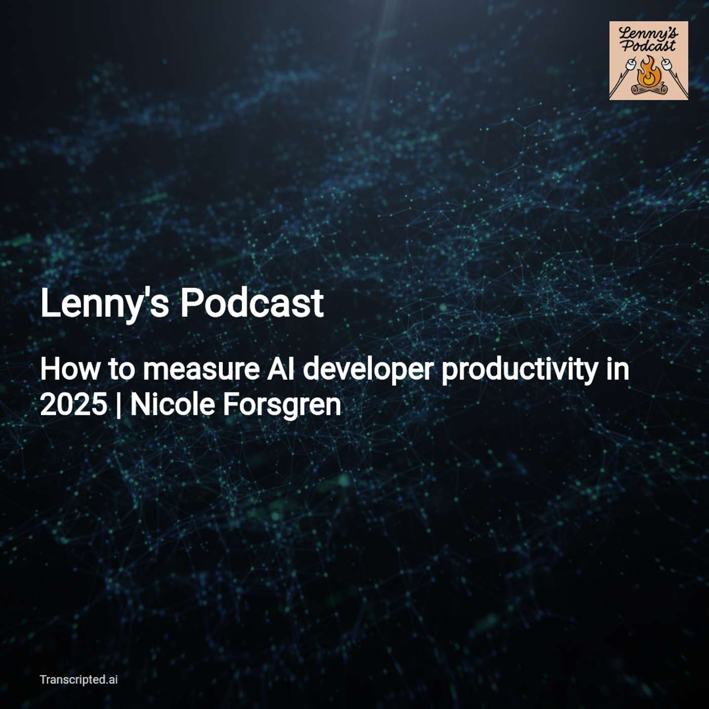 How to Measure AI Dev Productivity in 2025 (Lenny's Podcast) - AI Podcast Summaries from Transcripted.ai (VIDEO) cover