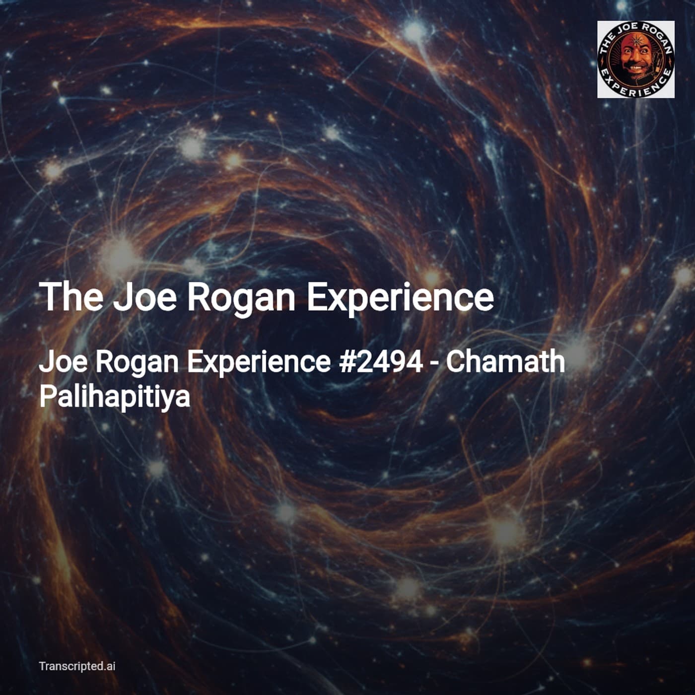 Attention, Incentives, and AI — The Joe Rogan Experience (Chamath Palihapitiya) — AI Podcast Summaries from Transcripted.ai (VIDEO) cover