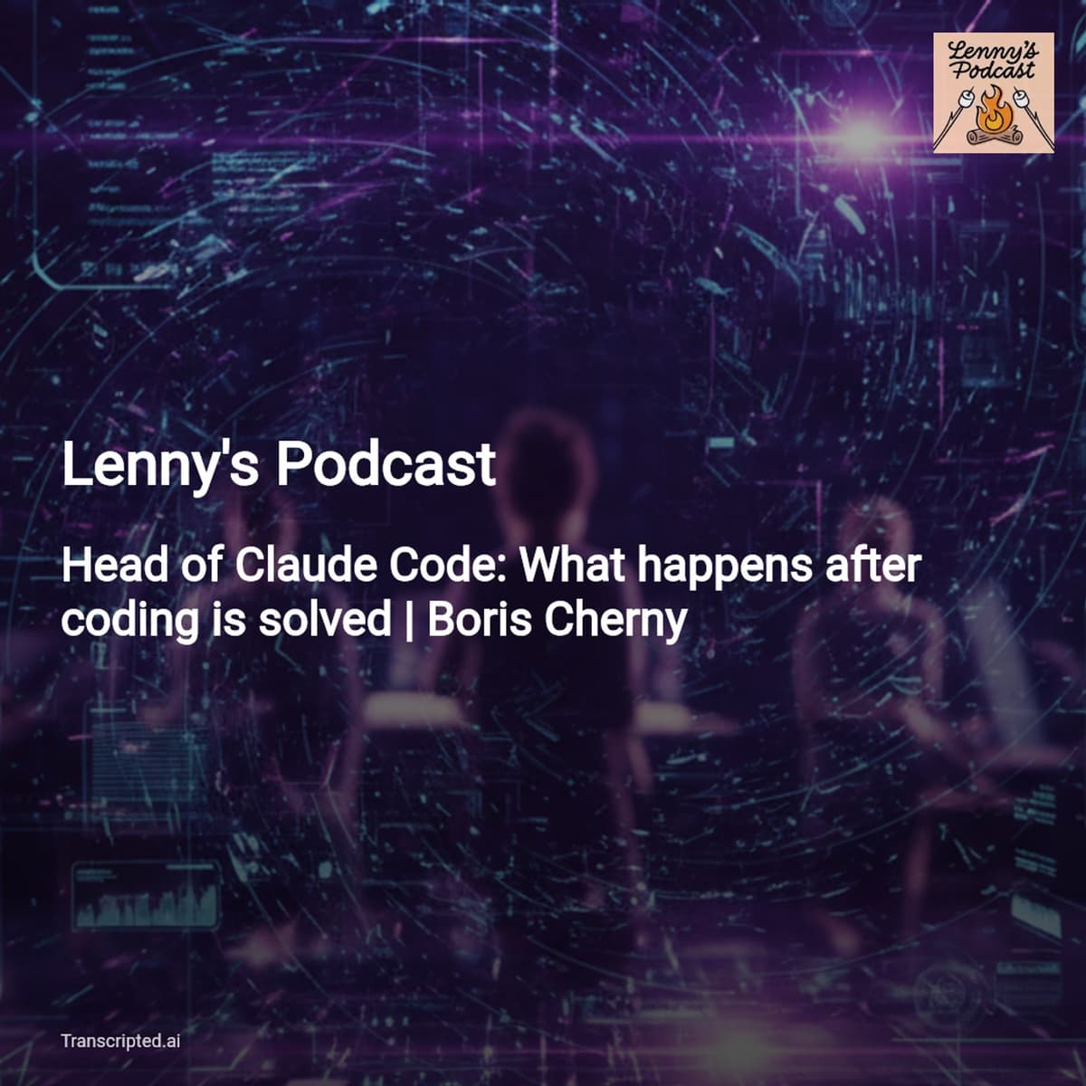 How Claude Code Rewrote Software — Lenny's Podcast (Boris Cherny) - AI Podcast Summaries from Transcripted.ai (VIDEO) cover