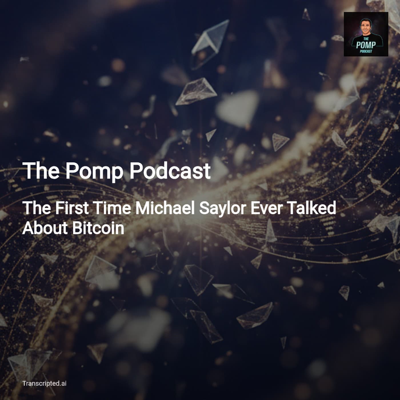 How MicroStrategy Bet Its Treasury on Bitcoin — The Pomp Podcast (Condensed) - AI Podcast Summaries from Transcripted.ai (VIDEO) cover