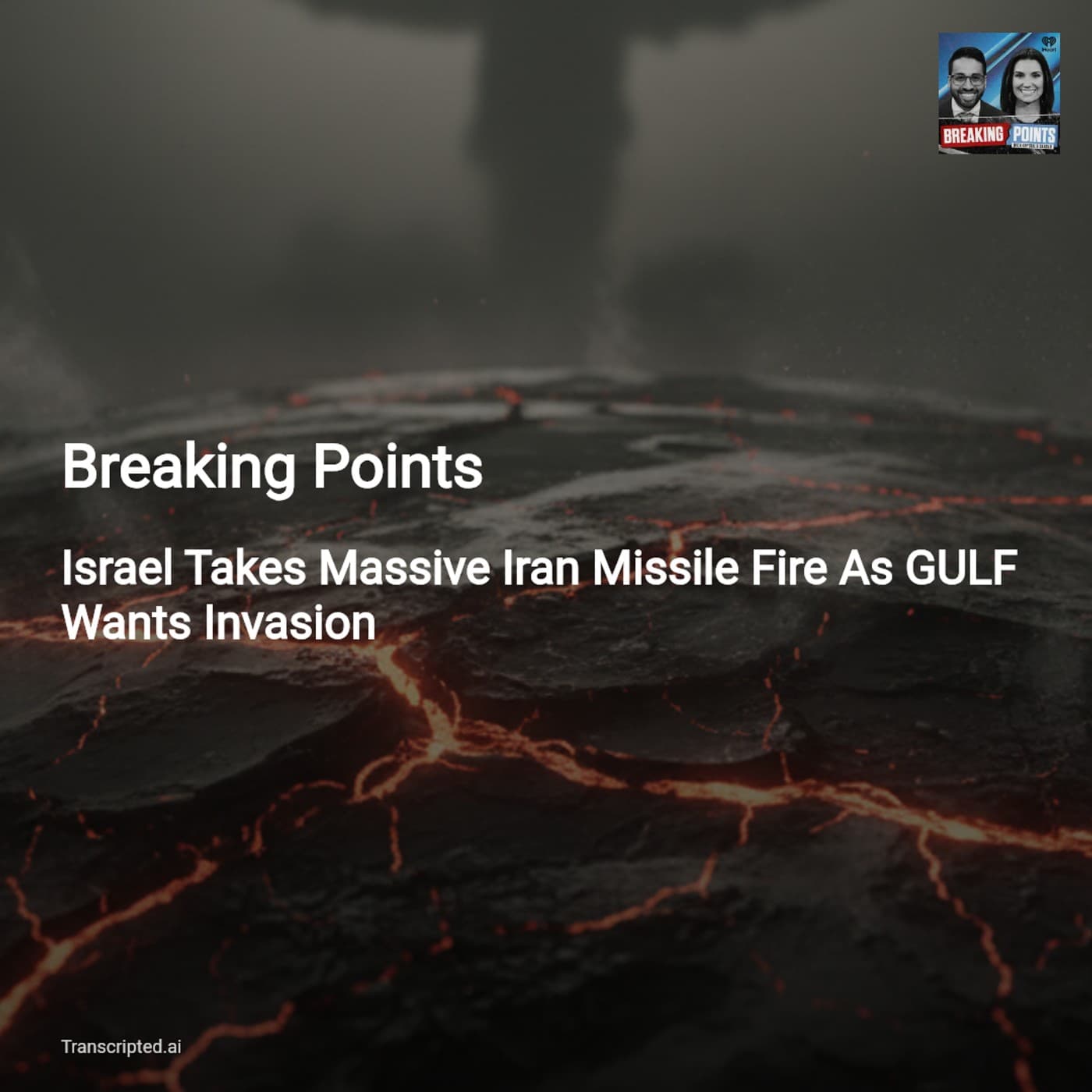 Breaking Points: The Real Costs of a Raid on Iran — What’s at Stake - AI Podcast Summaries from Transcripted.ai (VIDEO) cover