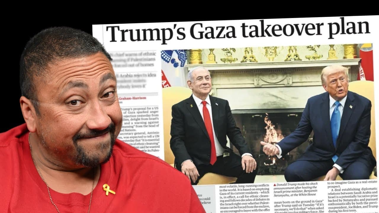 Trump And Netanyahu's Explosive News Conference...My Live Reaction!!! - James Kaddis cover