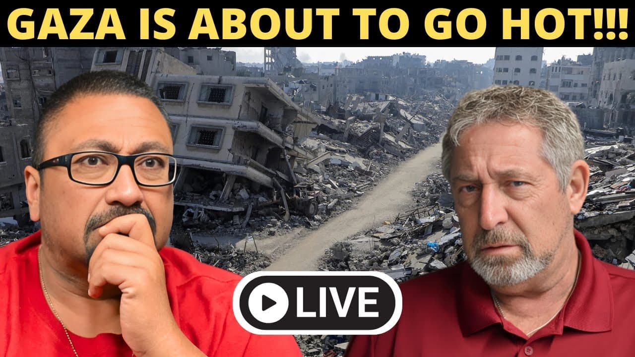 “All Hell” Is About To Break Out In Gaza!!! - James Kaddis cover