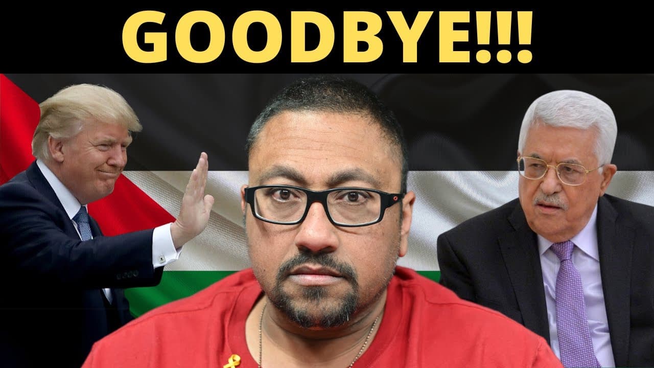 President Trump Just Ended The Palestinian State Delusion!!! - James Kaddis cover