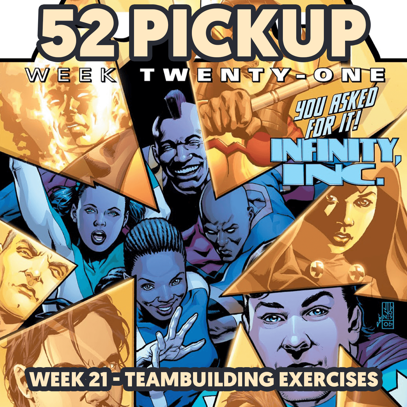 Week 21 - Teambuilding Exercises - 52 Pickup cover