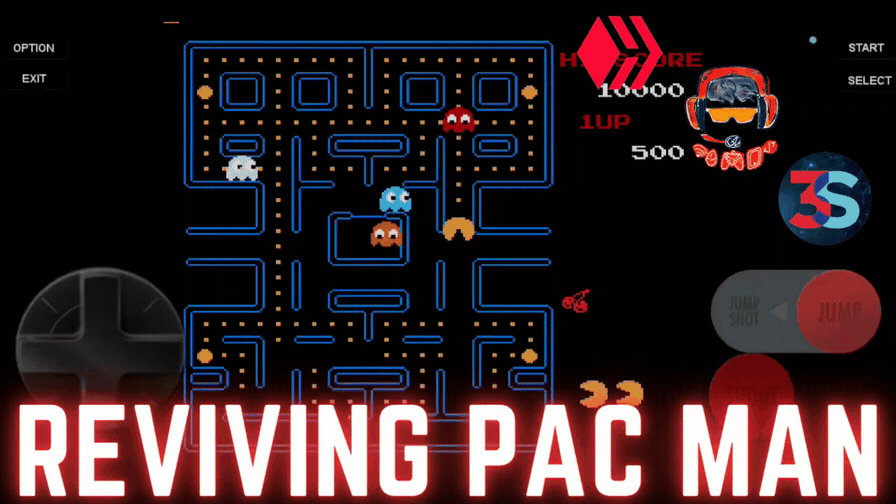 Reviving Pac Man [Esp/Eng + Eng Sub] - omarcitorojas 3Speak Podcast cover