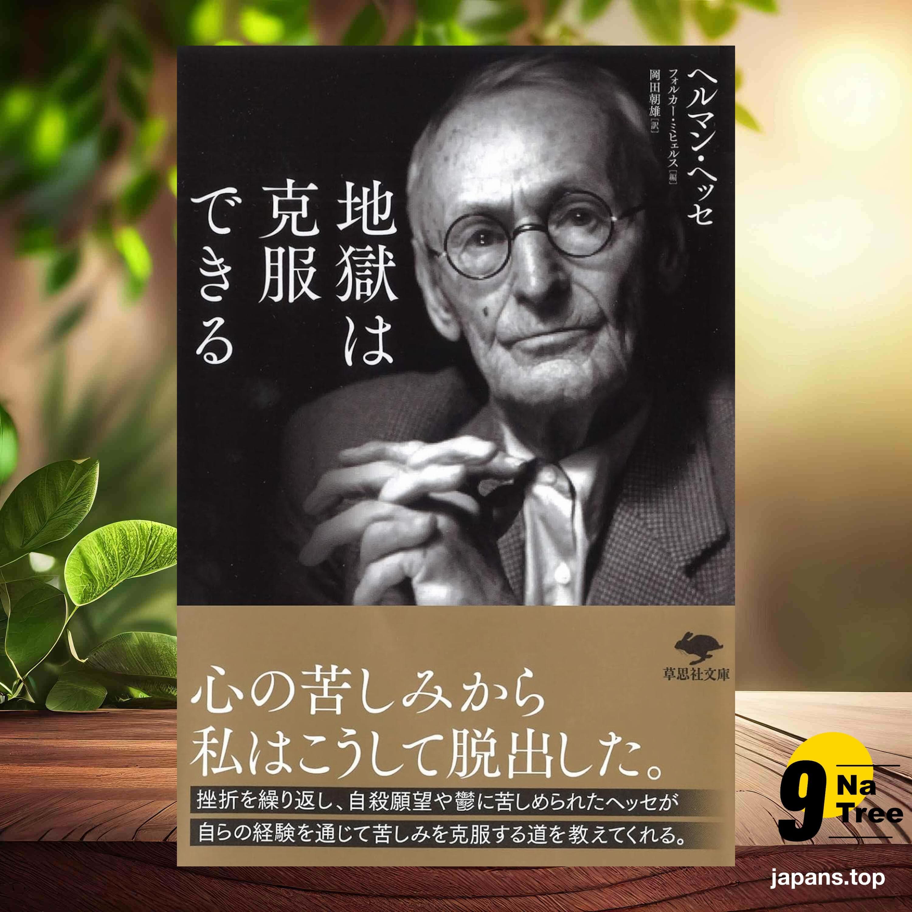 [レビュー] 文庫 地獄は克服できる  (ヘルマン・ヘッセ) 要約した. - 9Natree Japanese cover