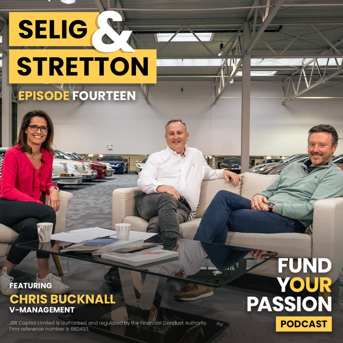 EP14: Fund Your Passion with Chris Bucknall (V-Management) - Fund Your Passion - Selig & Stretton cover
