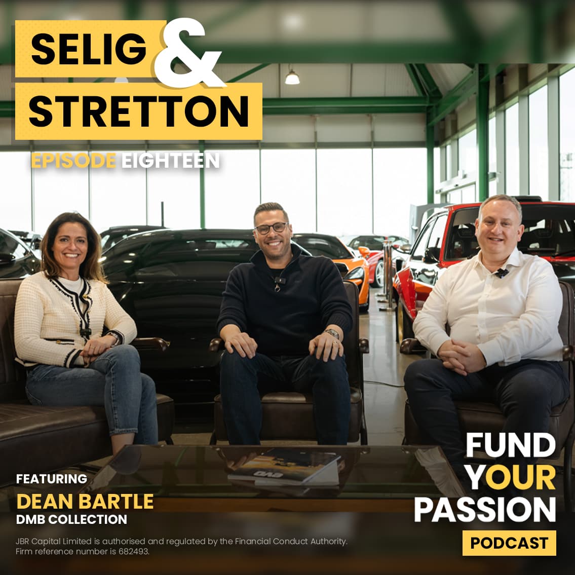EP18: Fund Your Passion with dean Bartle - Fund Your Passion - Selig & Stretton cover