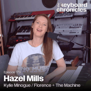 Hazel Mills, Kylie Minogue / Florence + The Machine / Goldfrapp - The Keyboard Chronicles cover