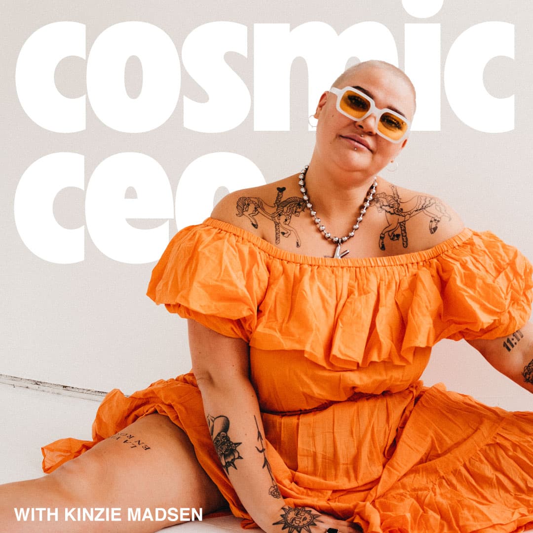 #162. Don’t hate me for this pep talk - COSMIC CEO | marketing, branding, mindset, & business cover