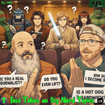 Episode 196: Fast Takes on Big Nerd Topics - K J and A Podcast cover