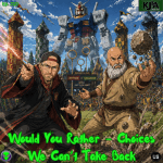 Episode 210: Would You Rather – Choices We Can’t Take Back - K J and A Podcast cover