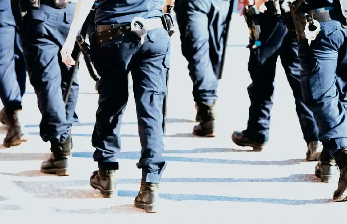 The Political Power of the Police - KPFA - Against the Grain cover