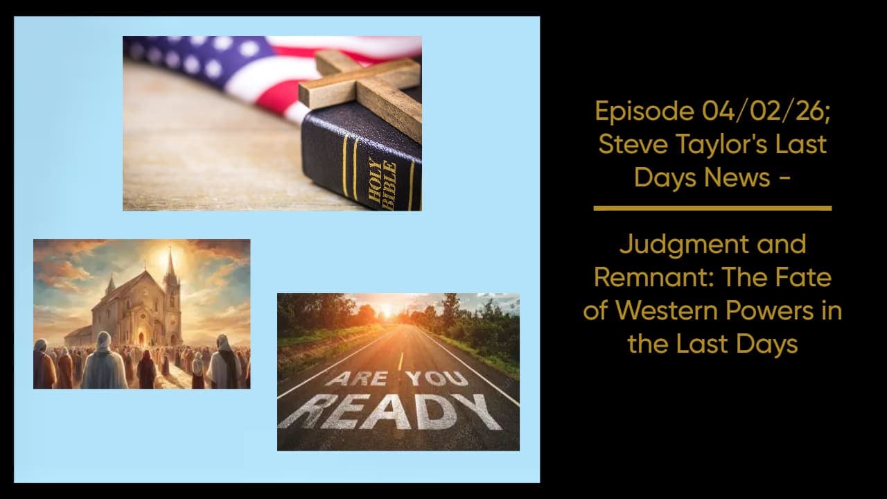 Judgment and Remnant: The Fate of Western Powers in the Last Days - Last Days News cover