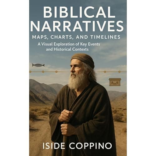 Biblical Narratives: Maps, Charts, and Timelines by Iside Coppino - Fuel Your Mind With A Ground-Breaking Full Audiobook On Your Commute. cover