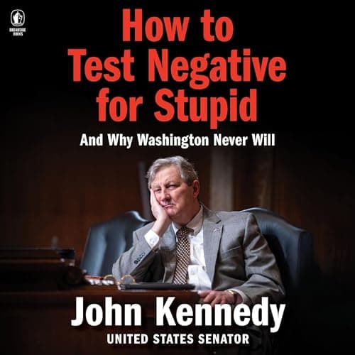 How to Test Negative for Stupid by John Kennedy - Feel The Thought-Provoking Full Audiobook Experience! cover