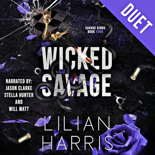 Wicked Savage by Lilian Harris - Step Inside Your Day With A Ground-Breaking Full Audiobook. cover