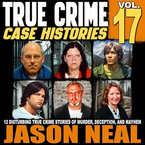 True Crime Case Histories, Volume 17 by Jason Neal - Dive Into A Ground-Breaking Full Audiobook On Your Commute. cover