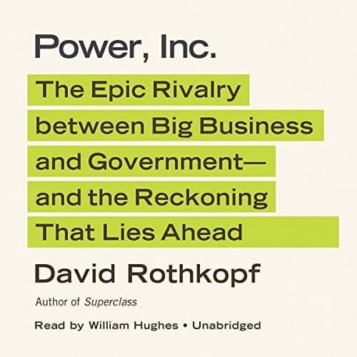 Power, Inc. Audiobook by David Rothkopf - Listen Legally to Popular Titles Full Audiobooks in Nonfiction, Economics cover
