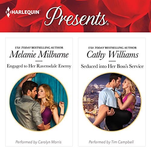 Seduced into Her Boss's Service Audiobook by Cathy Williams — Listen and Let the Story Unfold With Full Audiobook cover
