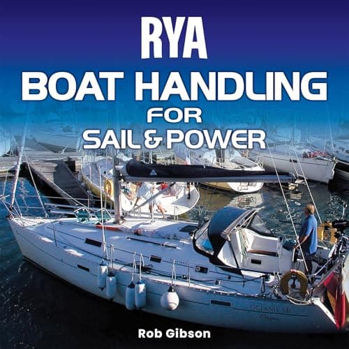 RYA Boat Handling for Sail and Power by Rob Gibson — Journey Through Your Day With A Eye-Opening Full Audiobook. cover