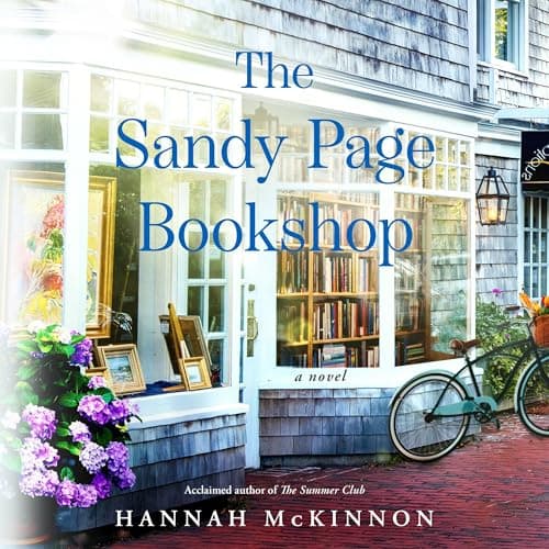 The Sandy Page Bookshop by Hannah McKinnon — Grab Your Day With A Eye-Opening Full Audiobook. cover