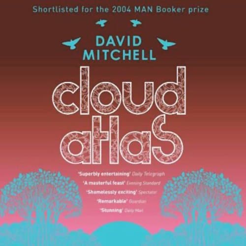 Cloud Atlas by David Mitchell | Audiobook — Free Audiobook on the Go, Anytime, Anywhere | Fiction, Gay & Lesbian cover