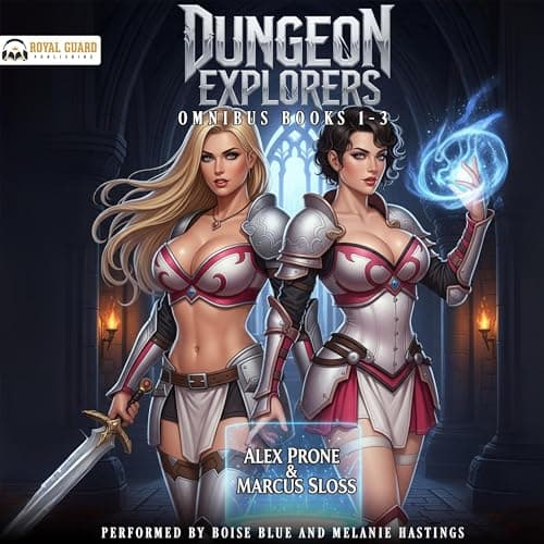 Dungeon Explorers Omnibus: Books 1-3 by Alex Prone, Marcus Sloss - Savor The Sensational Full Audiobook Now, Curious Minds! cover