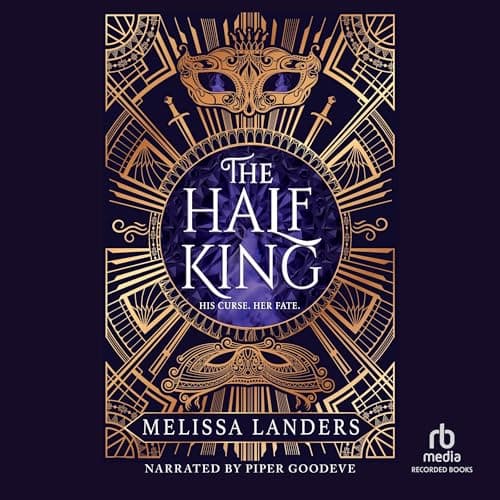 Half King Audiobook by Melissa Landers - The Magic of Storytelling, in Your Pocket With Full Audiobook cover