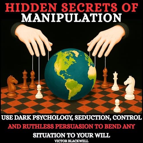 Hidden Secrets of Manipulation by Victor Blackwell - Discover Your Day With A Vivid Full Audiobook. cover