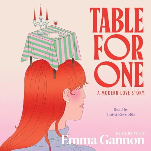 Table for One by Emma Gannon - Fuel Your Mind With A Full Audiobook That Is Simply Next-Level. cover