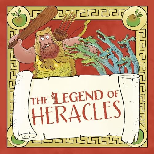 The Legend of Heracles by Claudia Martin - Enjoy Into A Riveting Full Audiobook Before Bedtime. cover
