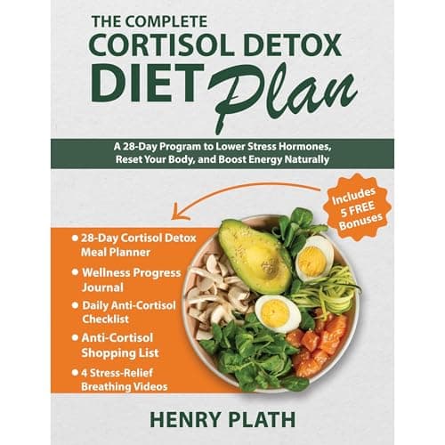 The Complete Cortisol Detox Diet Plan by Henry Plath — Step Inside The Full Audiobook Everyone Is Talking About — So Next-Level! cover