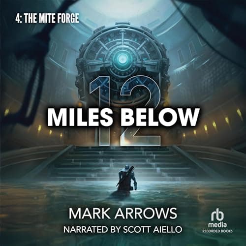 12 Miles Below IV: The Mite Forge: (A Progression Fantasy Epic) Audiobook by Mark Arrows - The Magic of Storytelling, in Your Pocket With Full Audiobook cover